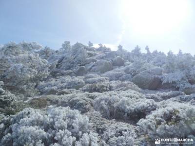 Peña Citores desde Puente de la Cantina, Camino Viejo de El Paular;mariña lucense parque natural de 